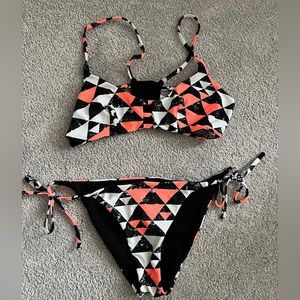 Sole East Bright Bikini Set- S top and M bottoms